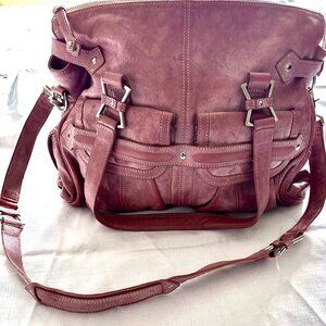 Junior Drake Dusty Rose Shoulder Bag